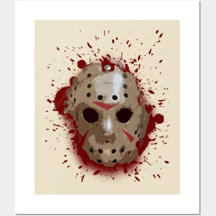 FRIDAY THE 13TH - Bloody Mask Posters and Art